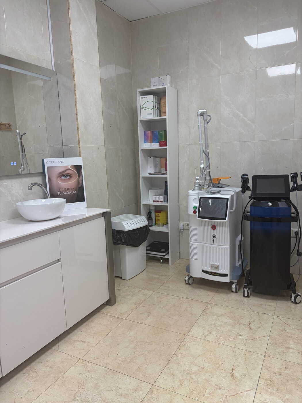 Sala de aparatología médica de Cuida-T