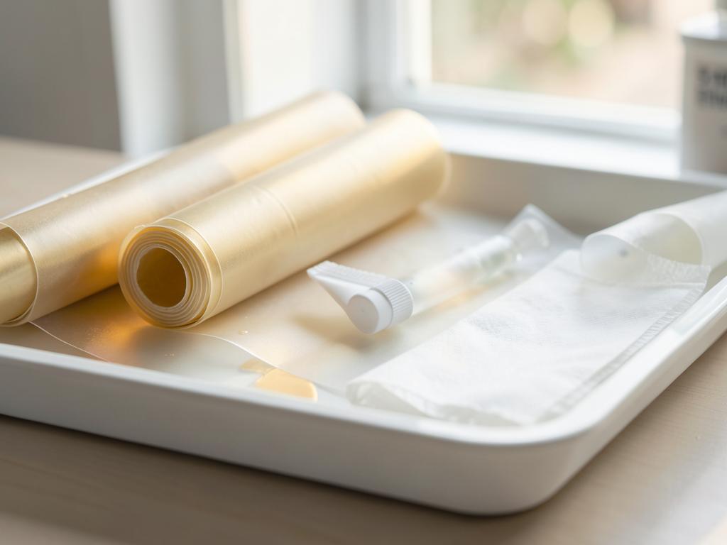 Láminas de silicona y gel para el tratamiento de cicatrices